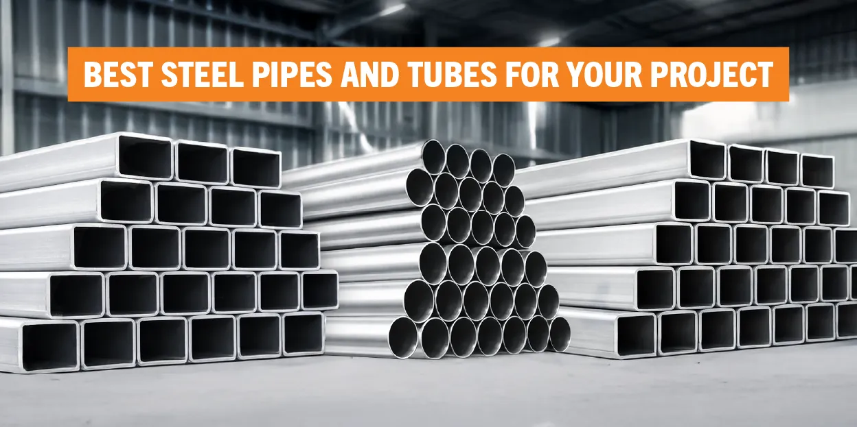 Comparing square, rectangular, and circular steel pipes and tubes
